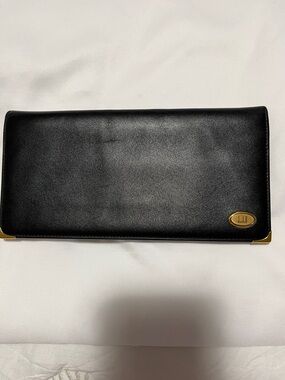 Dunhill Black Leather  Wallet authentic